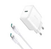 Laadija Joyroom JR-TCF24 Type-C 30W + Type-C 1.0m (valge)